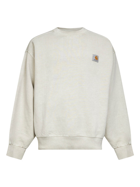 Beige Vista crewneck sweatshirt