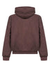 Brown Hooded Vista Jacket zip-up hoodie