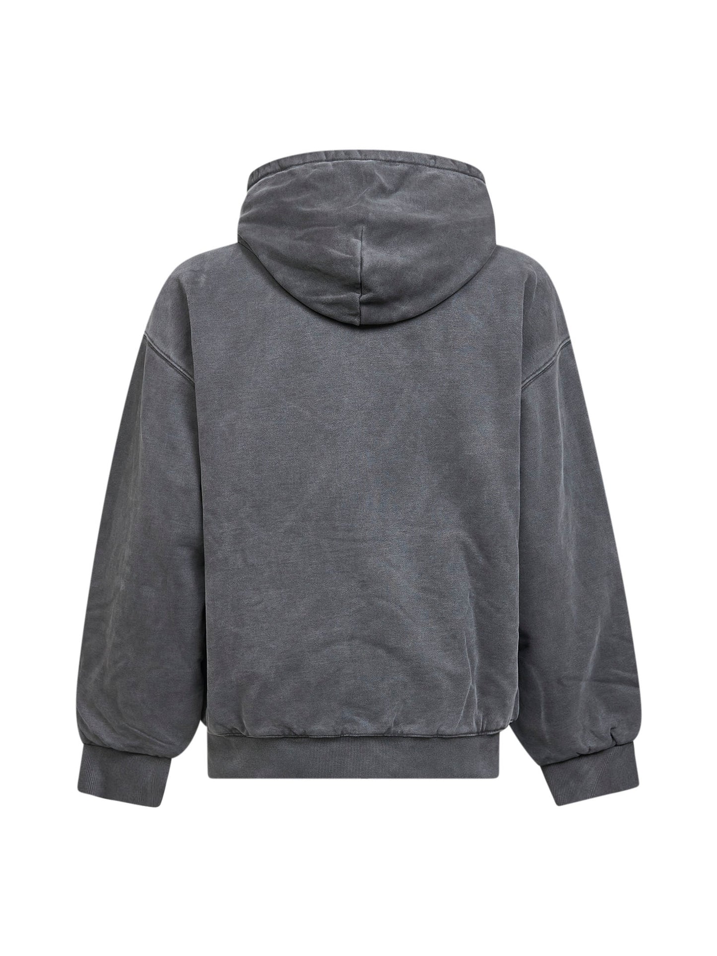 Black Hooded Vista Jacket zip-up hoodie<BR/>