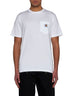 Chest-pocket cotton t-shirt