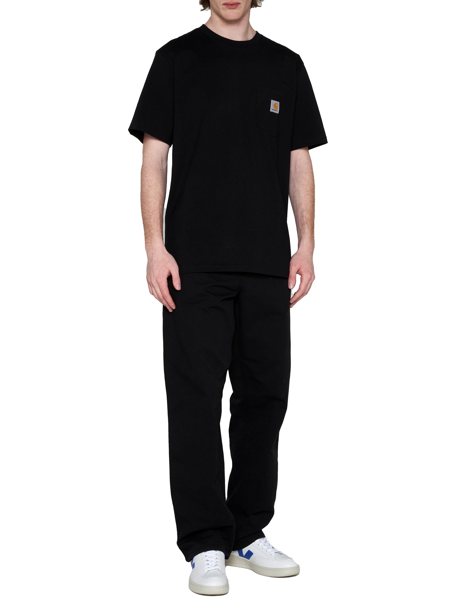 Cotton T-shirt with chest pocket