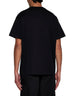 T-shirt S/S Script Embroidery nera