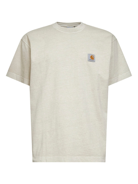 Beige S/S Vista crewneck T-shirt