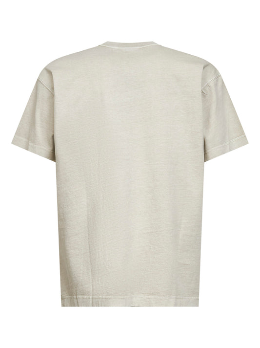 Beige S/S Vista crewneck T-shirt