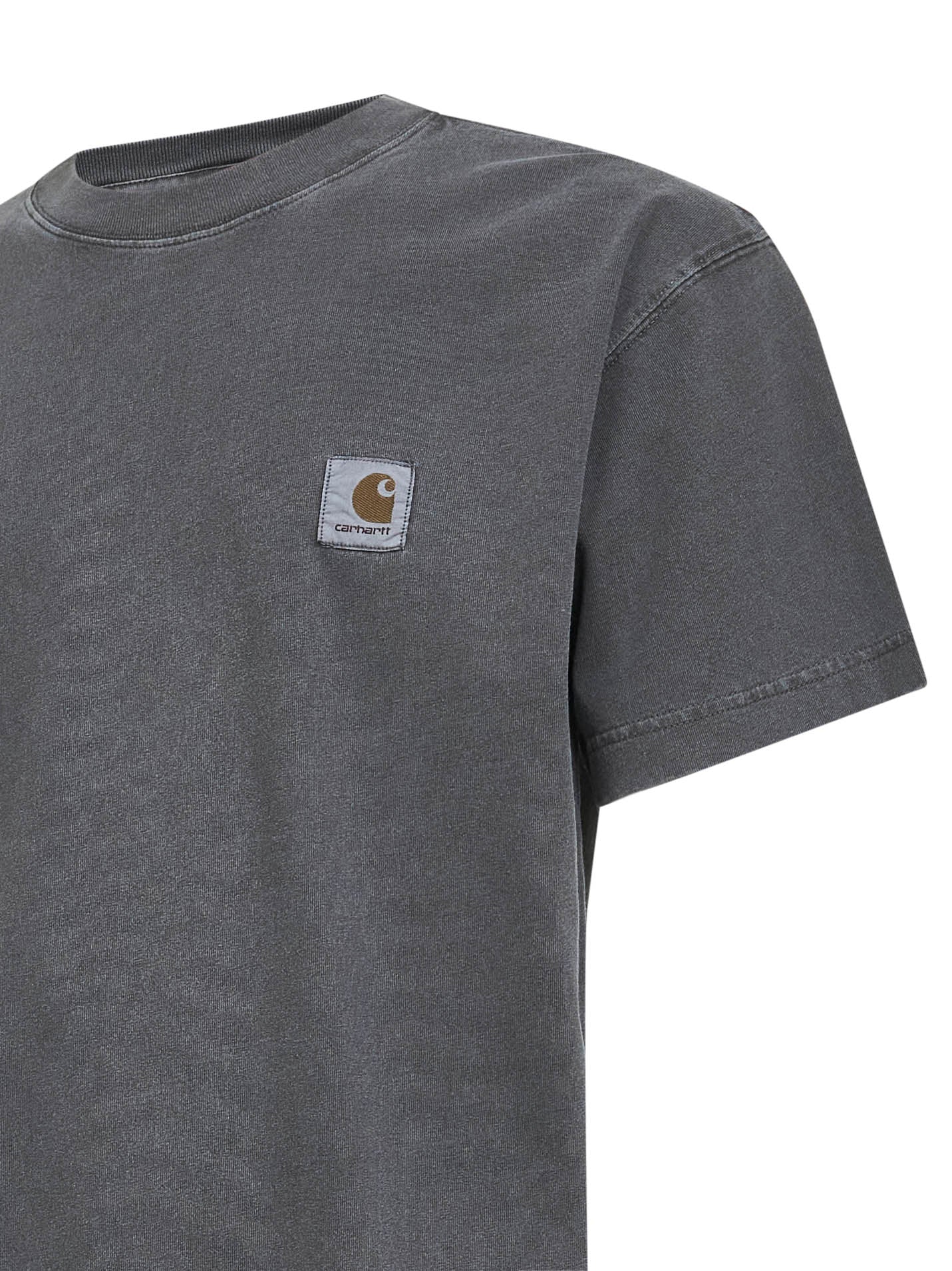 T-shirt girocollo S/S Vista nera
