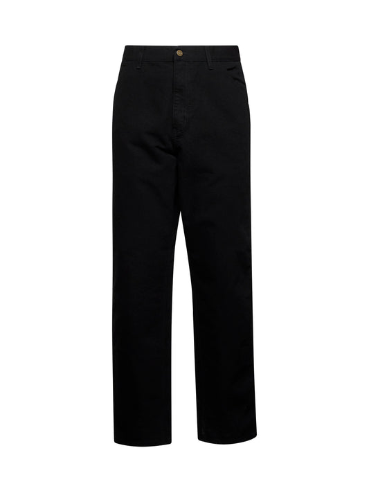 Black Single Knee pants