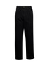 Black Single Knee pants