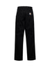 Black Single Knee pants