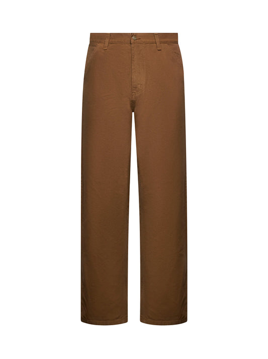 Brown Single Knee pants