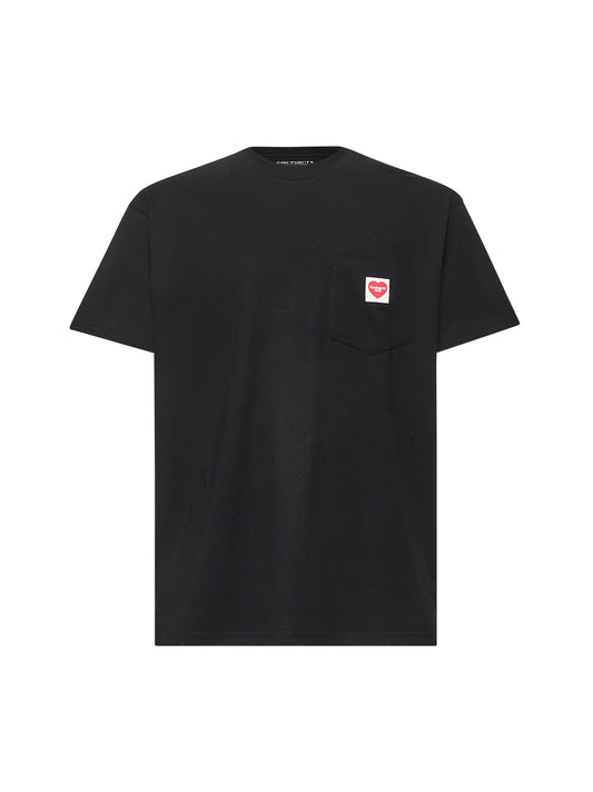 T-shirt pocket heart