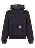 Black Car-Lux Hooded Jacket zip-up hoodie
