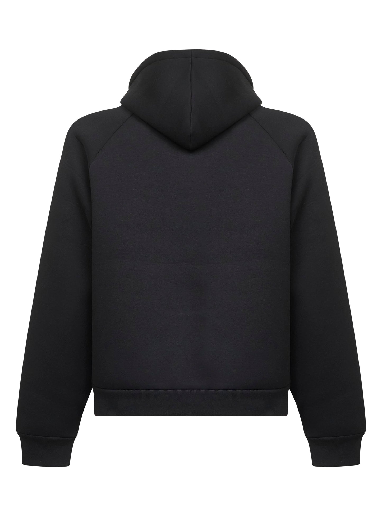 Black Car-Lux Hooded Jacket zip-up hoodie