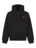 Black Hooded Heart II Hartt zip-up hoodie