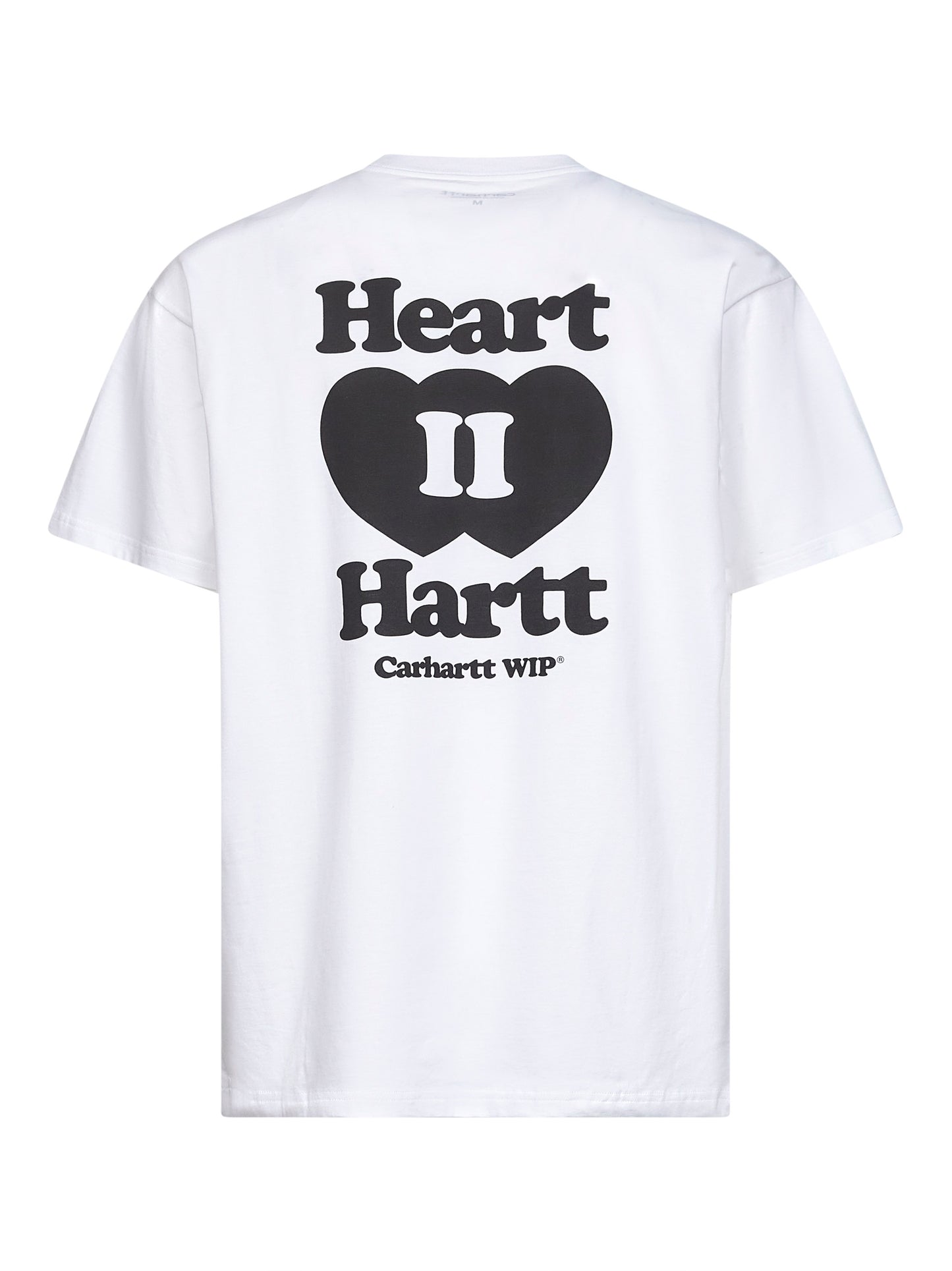 White jersey S/S Heart II Hartt T-shirt
