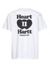 White jersey S/S Heart II Hartt T-shirt