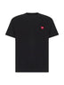 Black jersey S/S Heart II Hartt T-shirt