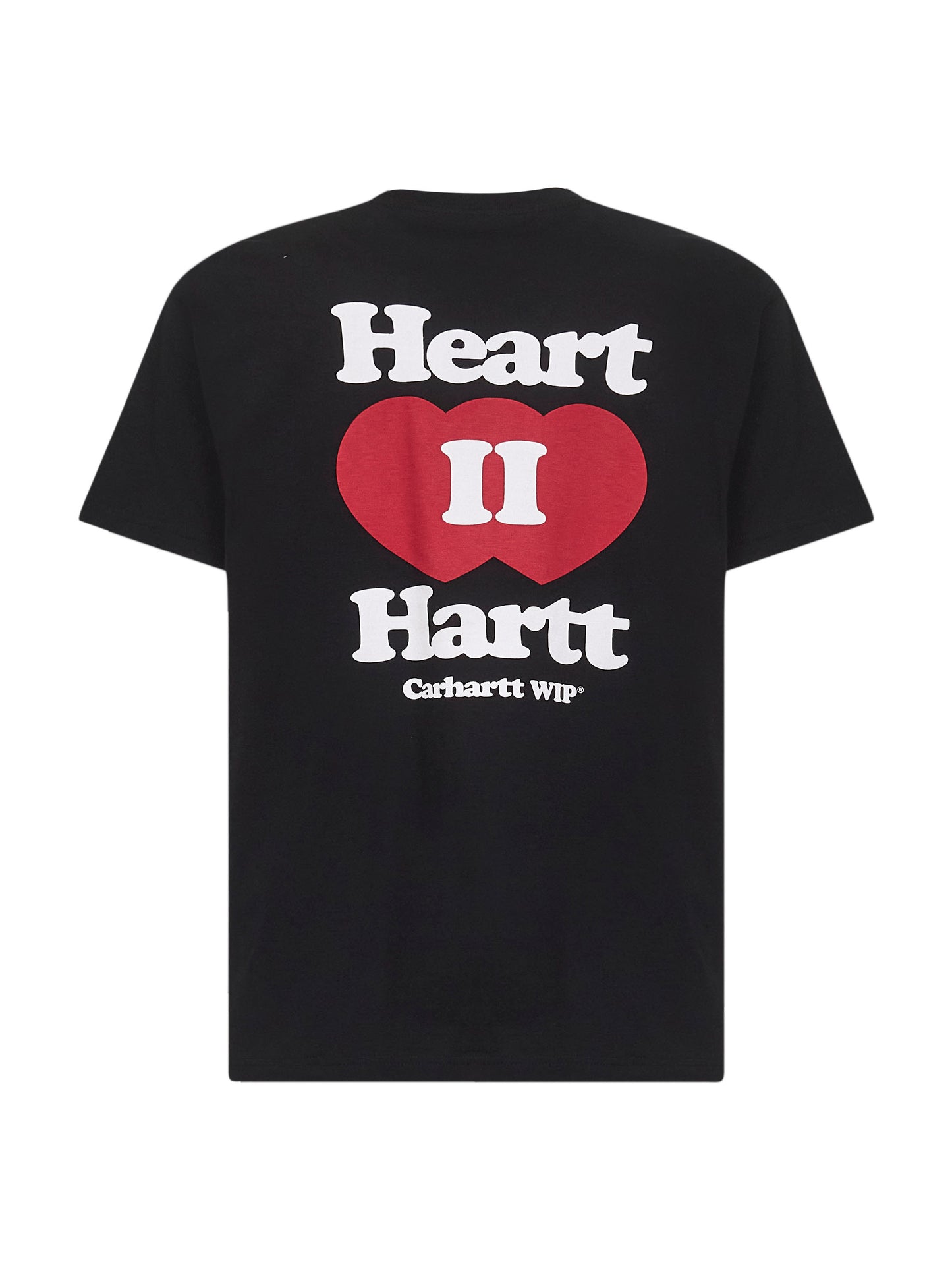 Black jersey S/S Heart II Hartt T-shirt
