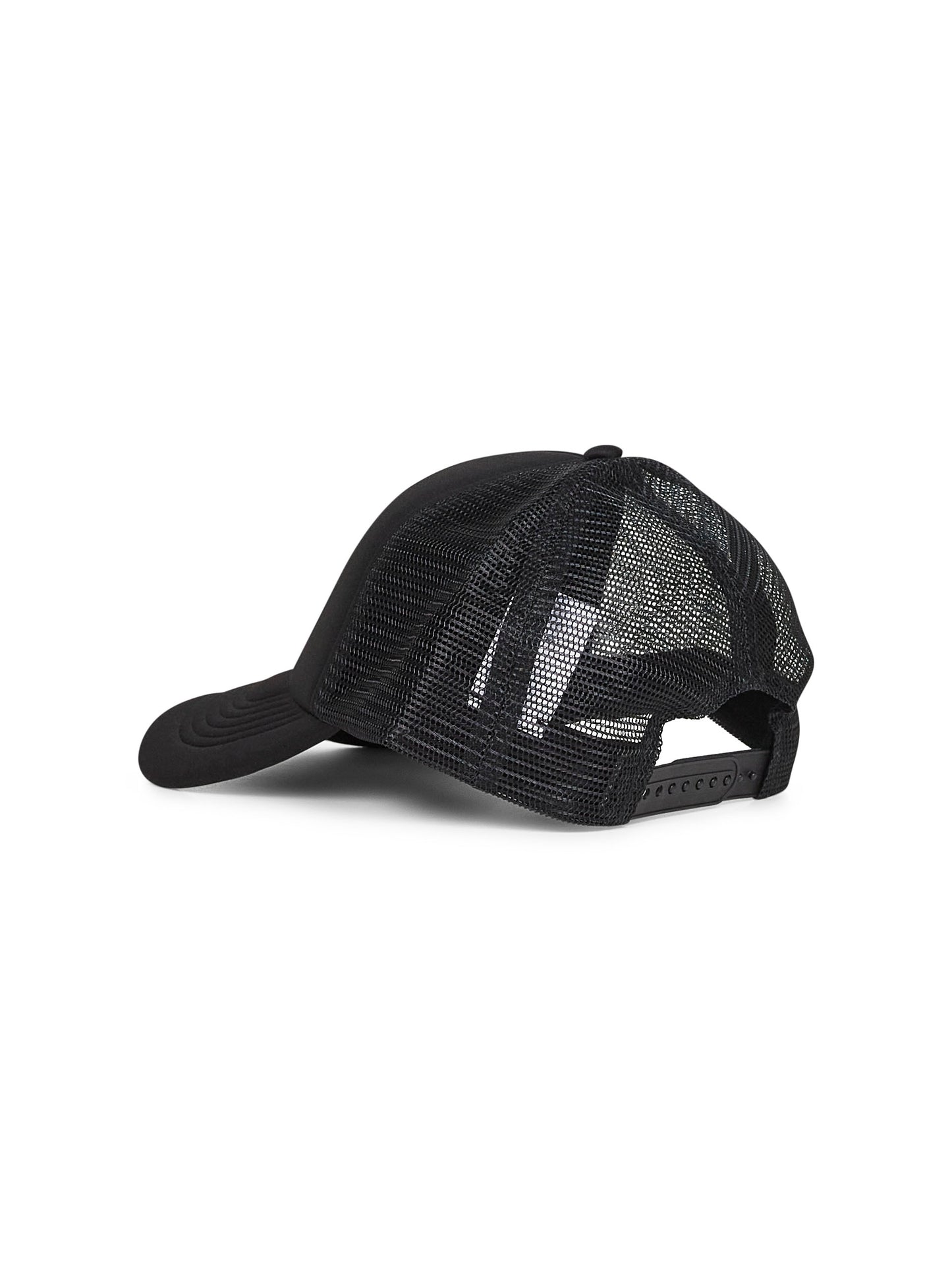 Black Heart Patch Trucker Cap