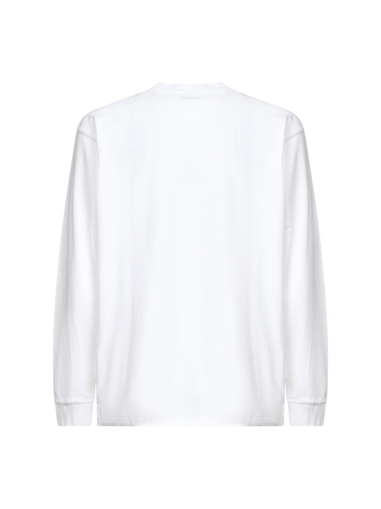 White L/S Pocket Heart T-Shirt