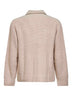 Beige Chore Knit Jacket