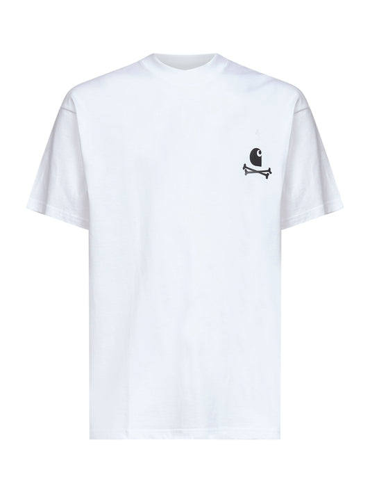 T-shirt S/S C Logo Archive T-Shirt bianca<BR/>