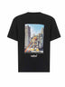 T-shirt S/S Wiptopia nera