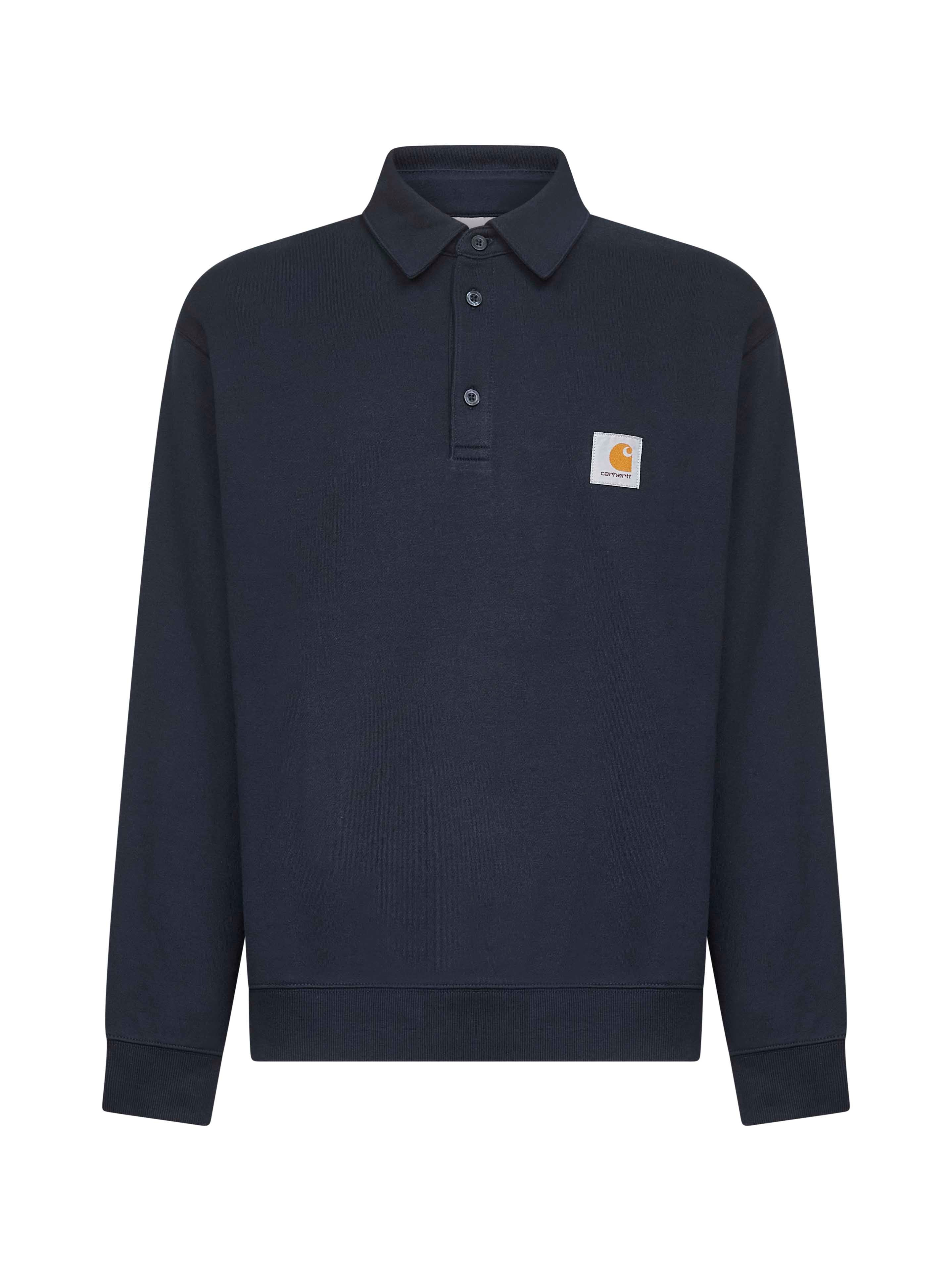 Blue Polo Sweatshirt polo shirt – Daniello.com