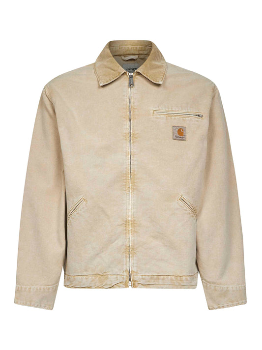 Giacca OG Detroit in tela beige
