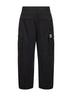 Pantaloni Cole Cargo in popeline nero