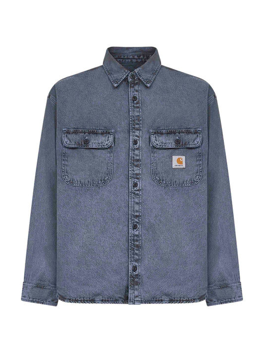 Blue Tigan Shirt shirt jacket