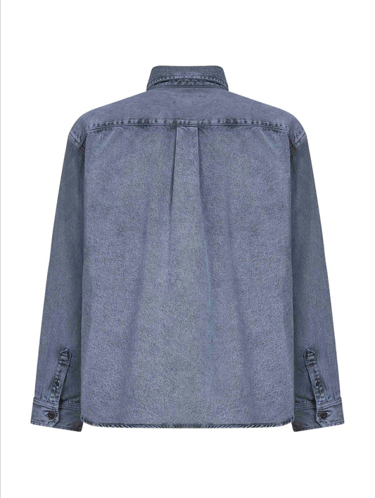 Blue Tigan Shirt shirt jacket