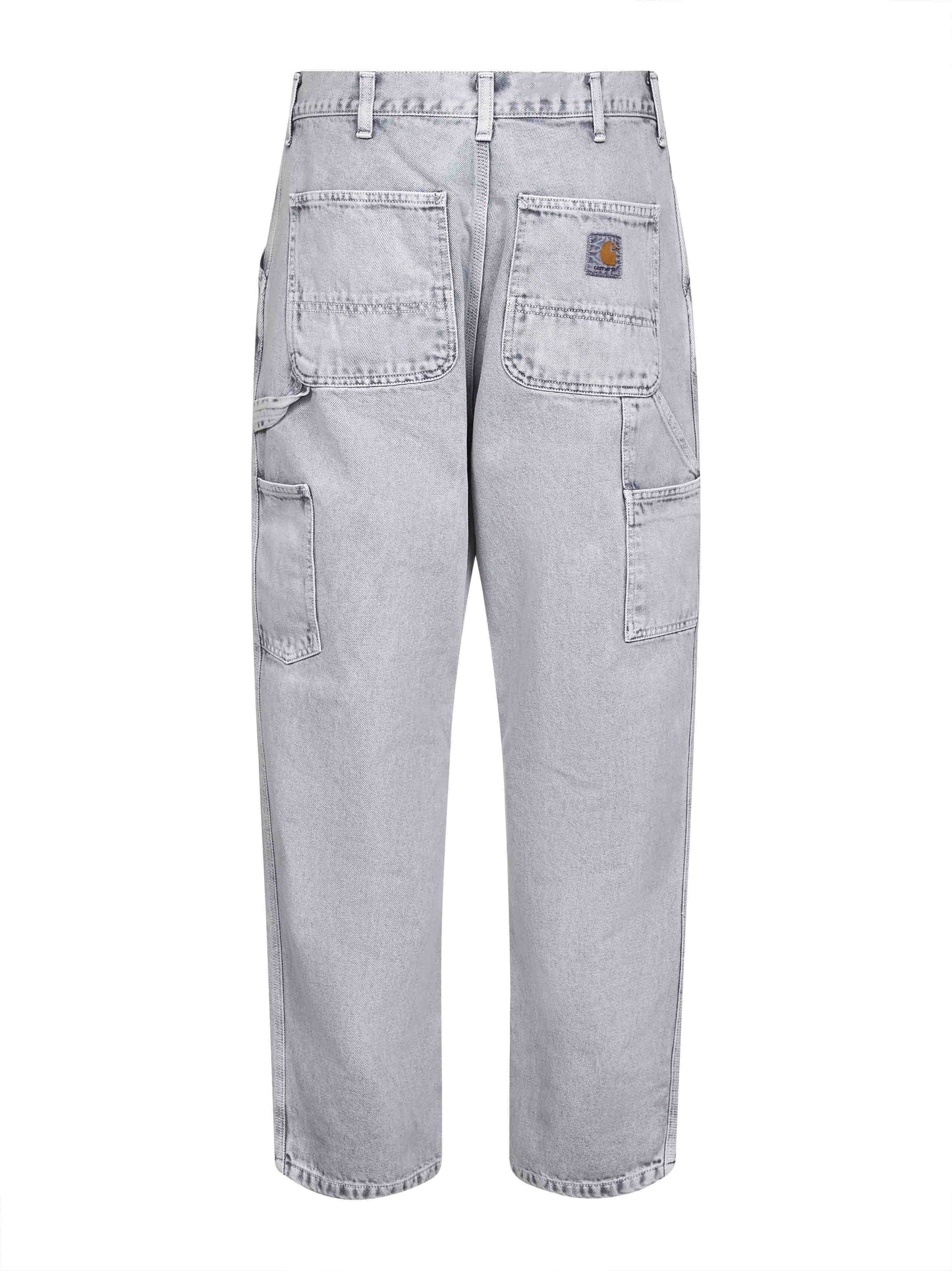 Jeans Single Knee in denim grigio