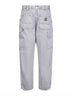 Jeans Single Knee in denim grigio