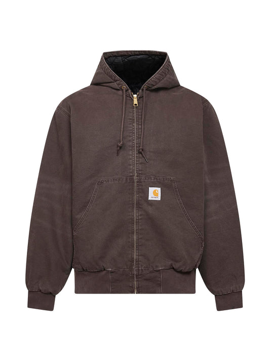 Brown OG Active Jacket hooded jacket