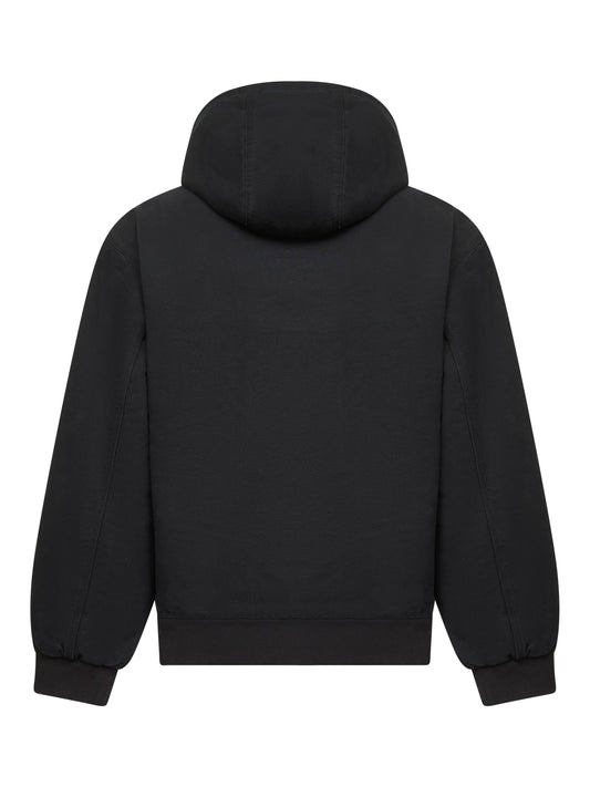 Black OG Active Jacket hooded jacket