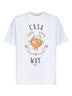 White Orange Mascot T-Shirt
