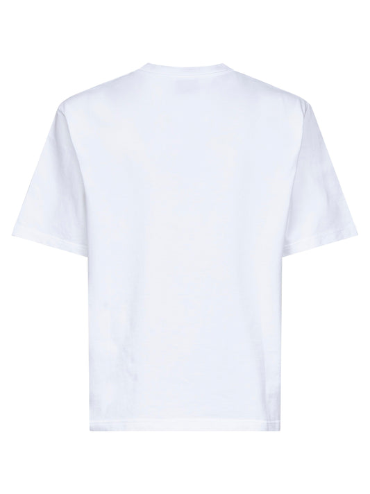 White Dragonfly Floral oversized T-shirt