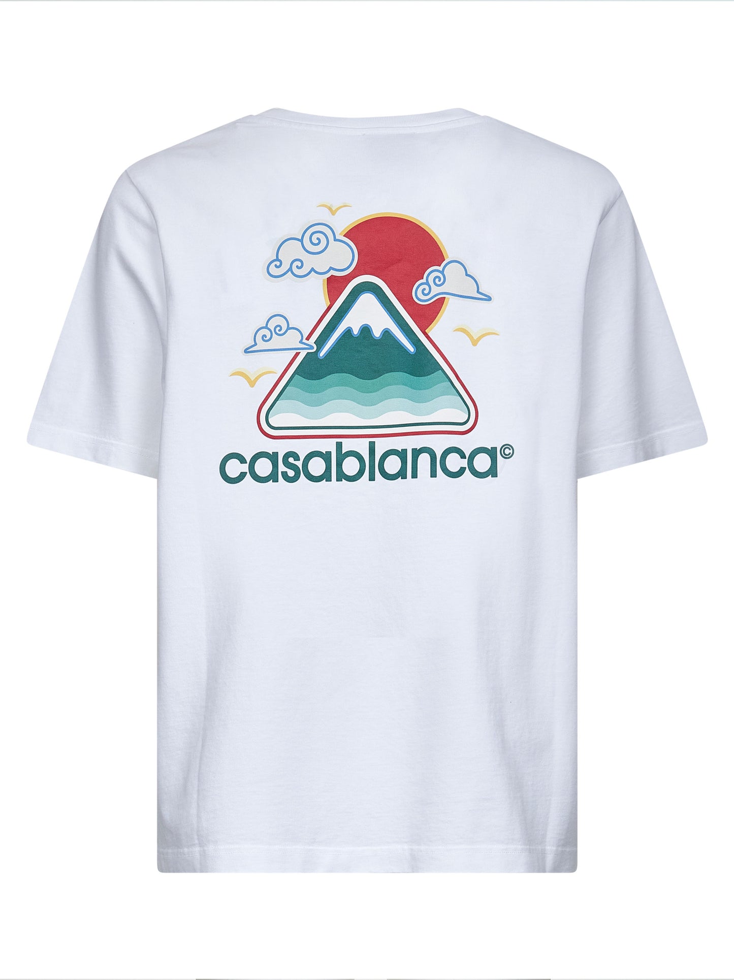 White Montagne Ondulee T-shirt