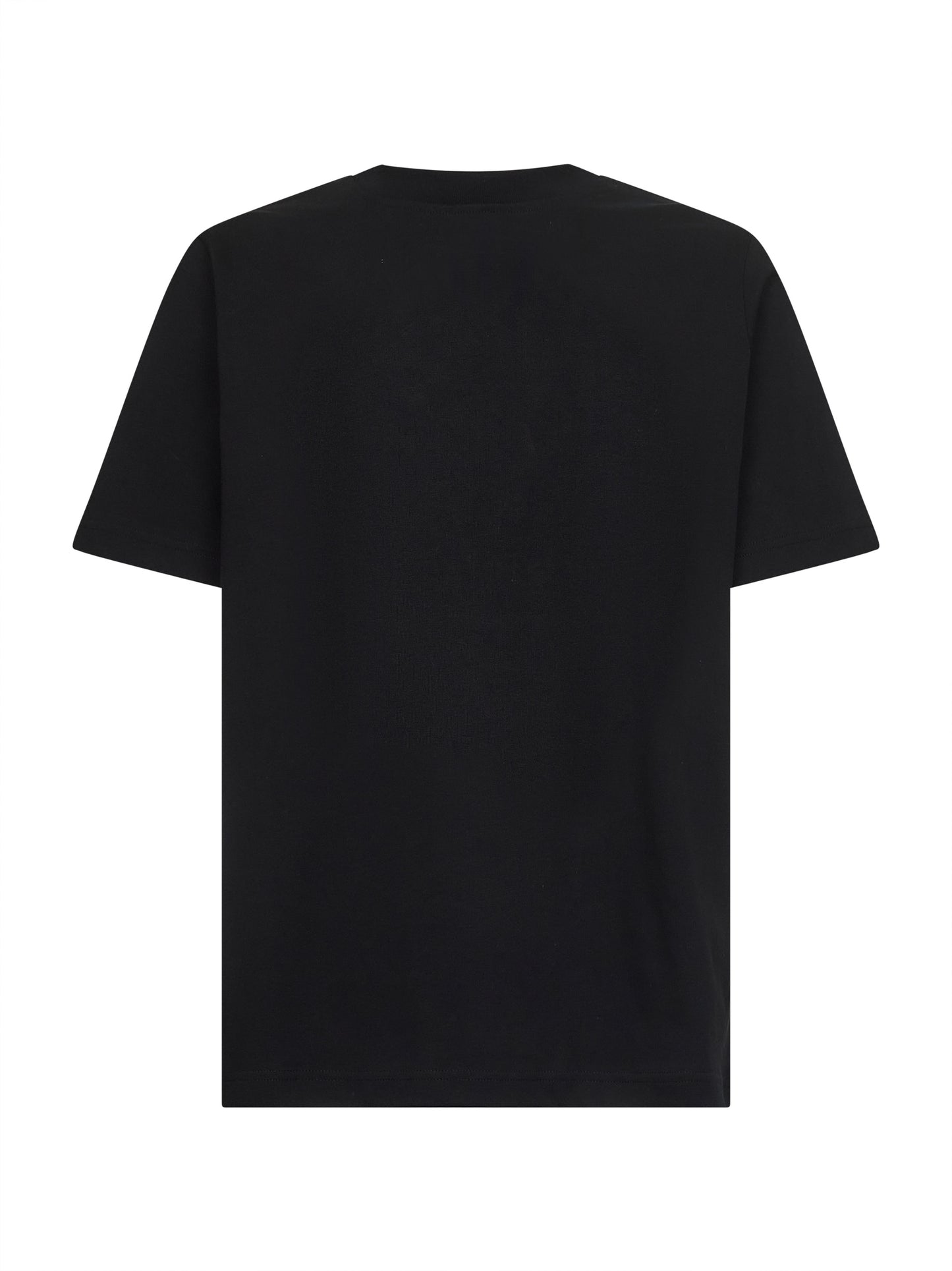 T-shirt Mushroom Emblem nera
