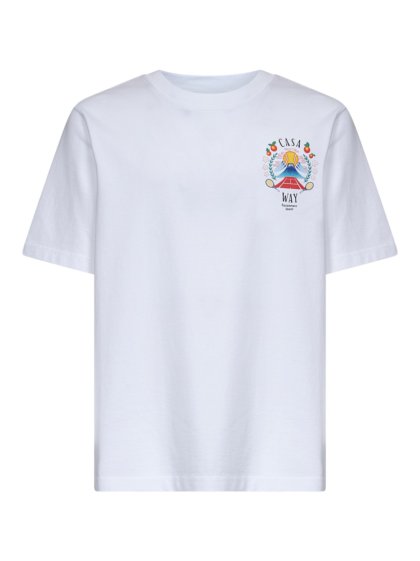 White Casa Way Mountain T-shirt