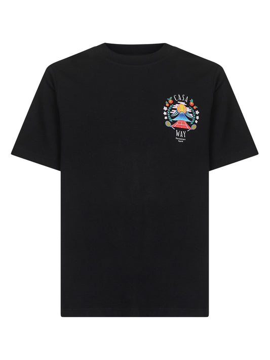 Black Casa Way Mountain T-shirt