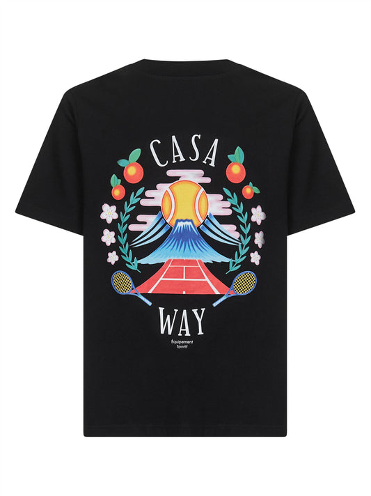 Black Casa Way Mountain T-shirt