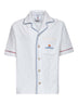Camicia Monogram Jacquard Towelling bianca