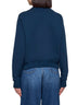 Crewneck Sweatshirt with Logo Lettering Print