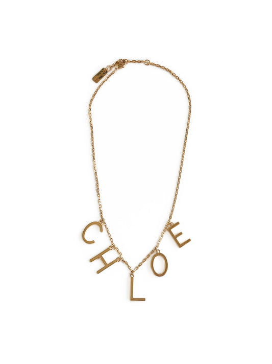 Collana Chloé Letters oro