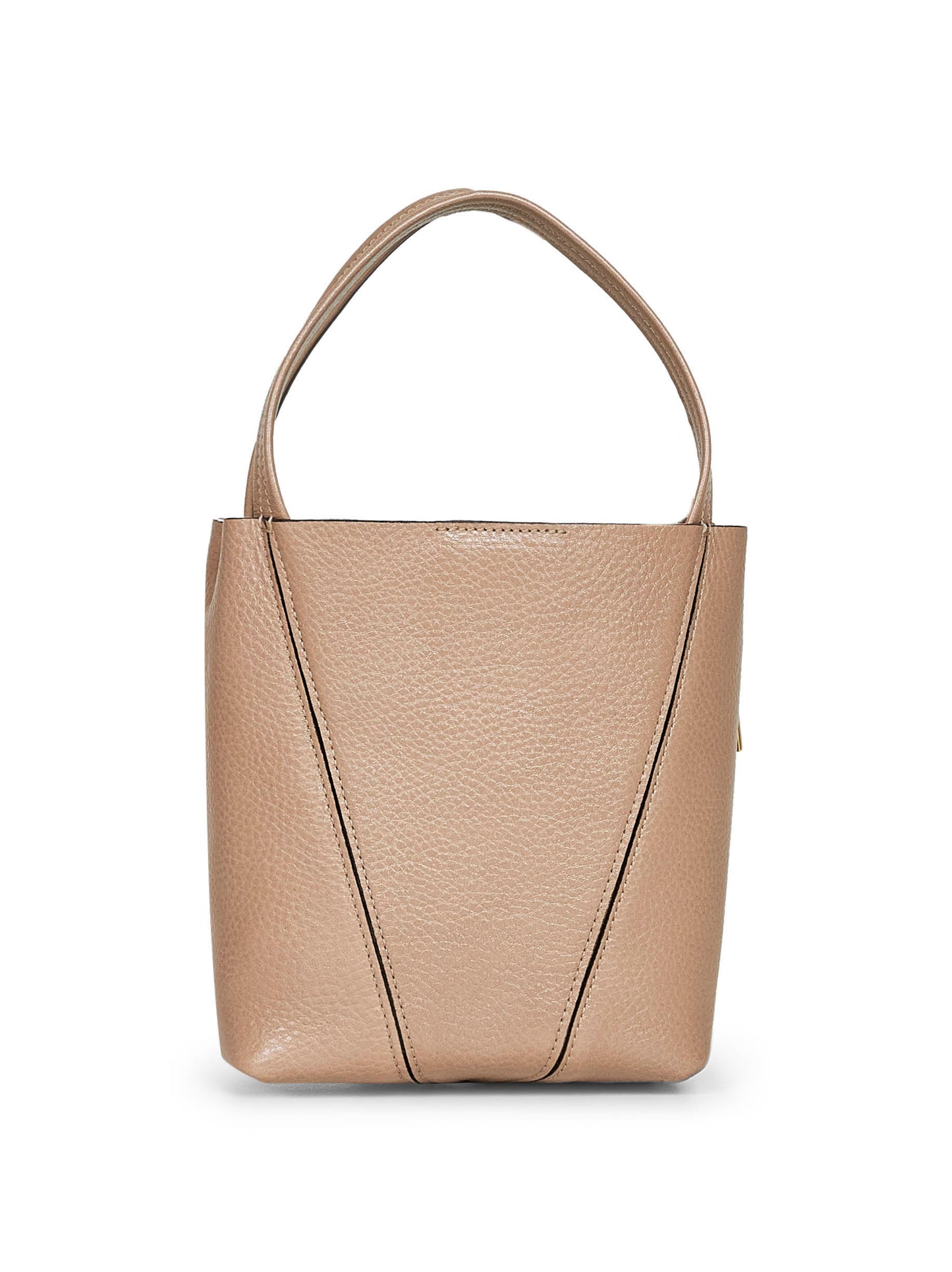 Beige Chloé Spin small tote bag