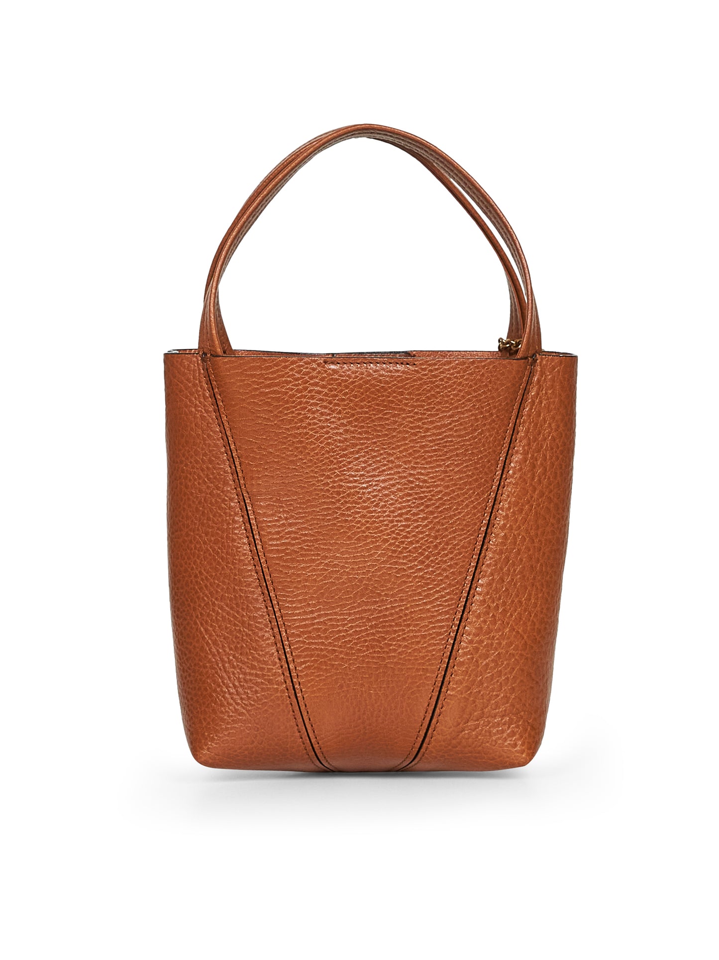 Brown Chloé Spin small tote bag