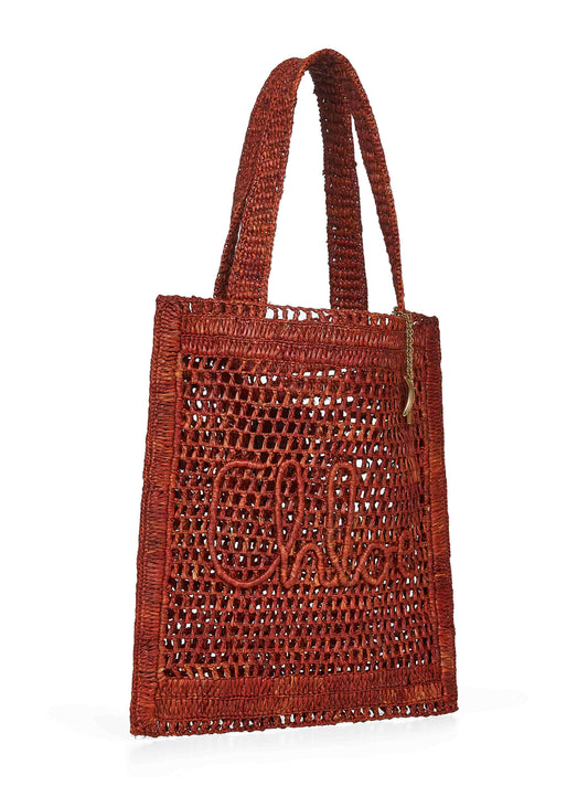 Brown Summer Banana tote bag