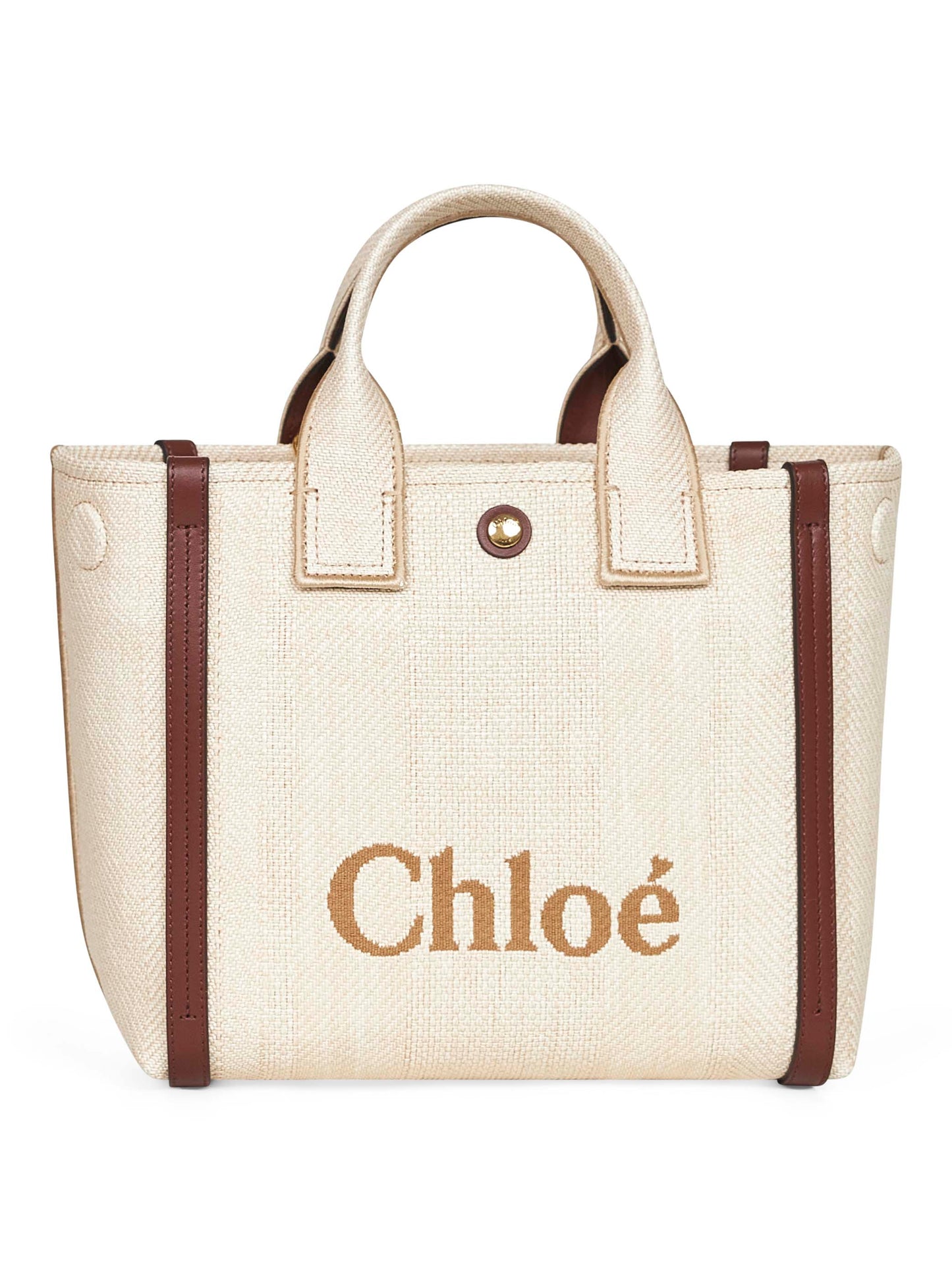 Beige Chloé Carry small tote bag