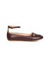 Burnt purple lambskin Misty ballet flats